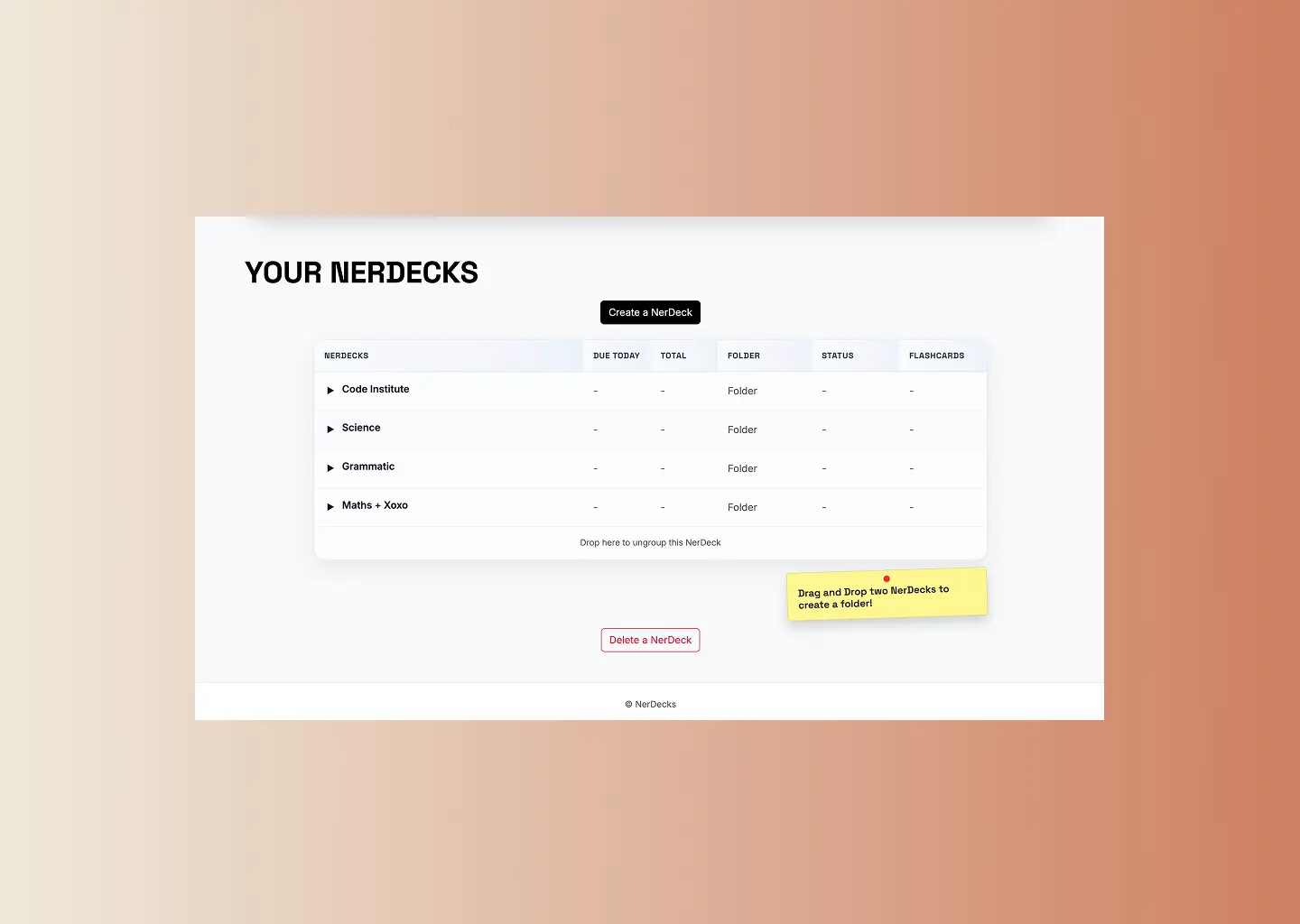 NERDECKS — project image 3